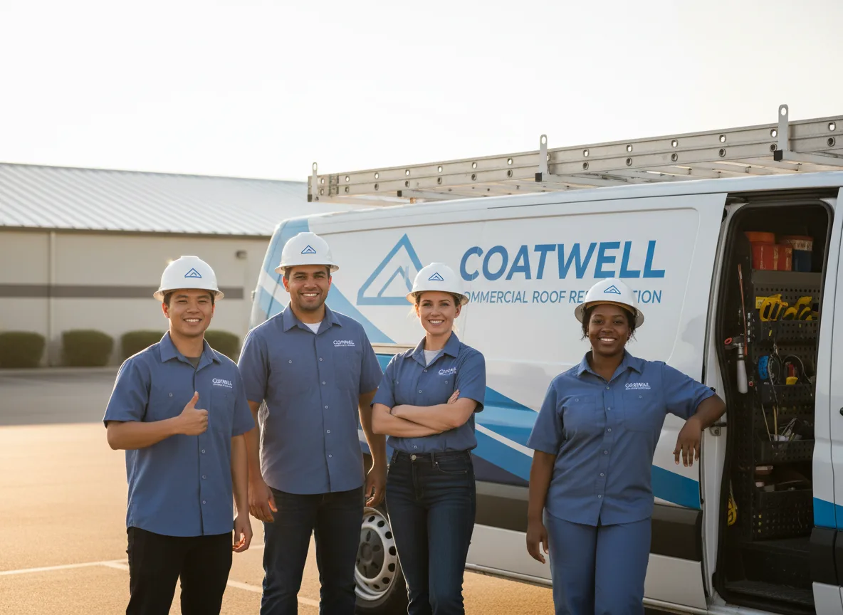 Commercial roof coating company in Mount Morris, IL